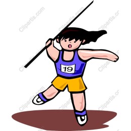 Energetic Javelin Thrower
