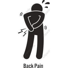 Back Pain Clipart