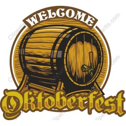 Oktoberfest Welcome Barrel