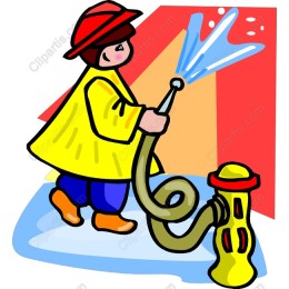 Vibrant Child Firefighter