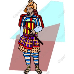 Vibrant Traditional Warrior