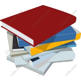Colorful Stacked Books