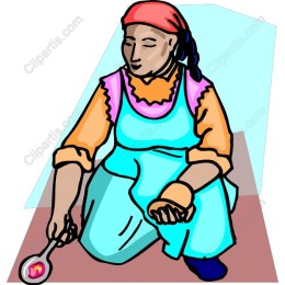 Vibrant Woman Cooking