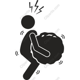 Struggling Stick Figure