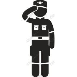 Saluting Military Personnel