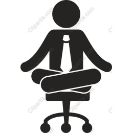 Professional Businessman Meditative