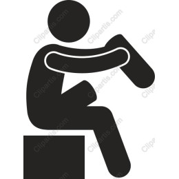 Minimalist Seated Figure