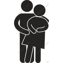 Loving Couple Embrace