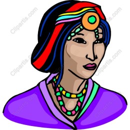 Cultural Woman Portrait