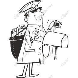 Cheerful Mailman