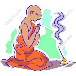Serene Monk Meditation
