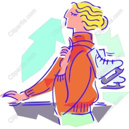 Elegant Figure Skater
