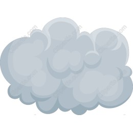 Fluffy Gray Cloud