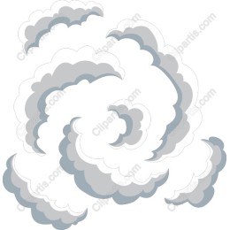 Whimsical Swirling Cloud