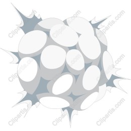 Abstract Egg-Shaped Cluster