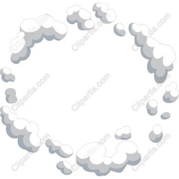 Whimsical Cloud Frame