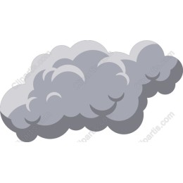 Fluffy Gray Cloud