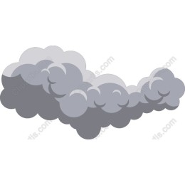 Fluffy Gray Cloud