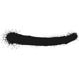 Black Grunge Brush Stroke