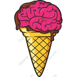 Colorful Ice Cream Cone