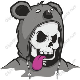 Stylish Skull Koala Hoodie