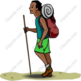 Vibrant Hiker