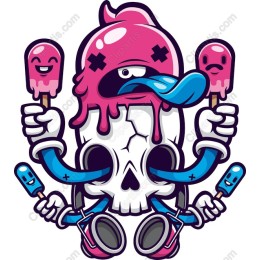 Skull and Ice Cream