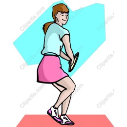 Dynamic Female Athlete