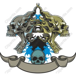 Triple Skull Emblem
