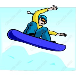 Dynamic Snowboarder