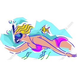 Vibrant Snorkeler