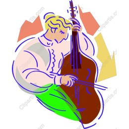 Vibrant Cellist