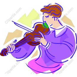 Vibrant Violinist