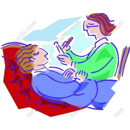 Therapist and Client for Mental Health Awareness