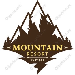 Mountain Resort Logo