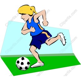 Dynamic Youth Soccer Player