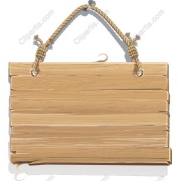 Rustic Wooden Signboard