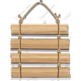 Rustic Wooden Signboard