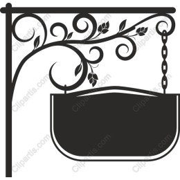 Elegant Floral Signpost
