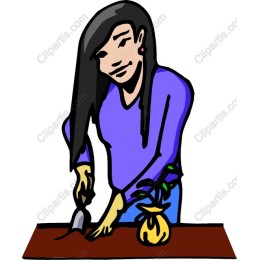 Gardener Nurturing Plants