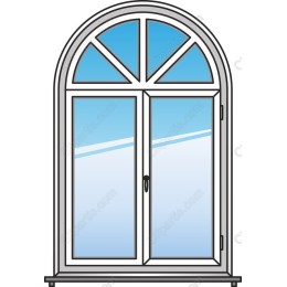 Elegant Arched Window