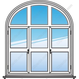 Classic Arched Window