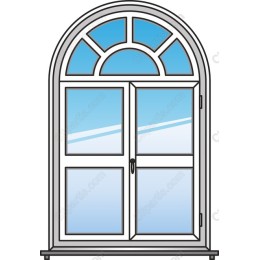 Elegant Arched Window