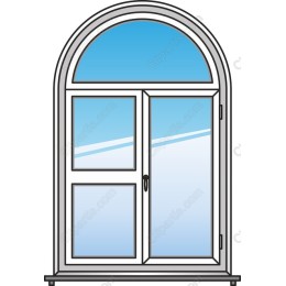 Elegant Arched Window