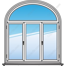 Elegant Arch Window