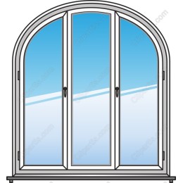 Elegant Arched Window