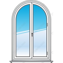 Elegant Arched Window
