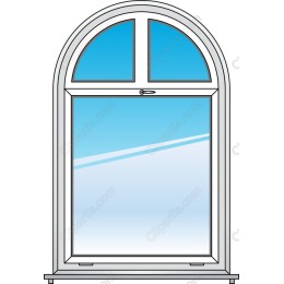 Elegant Arched Window