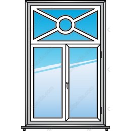 Elegant Double-Window