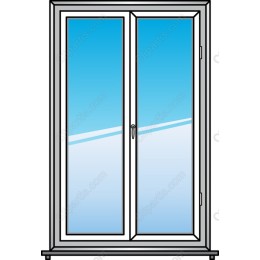 Premium Double Glass Door
